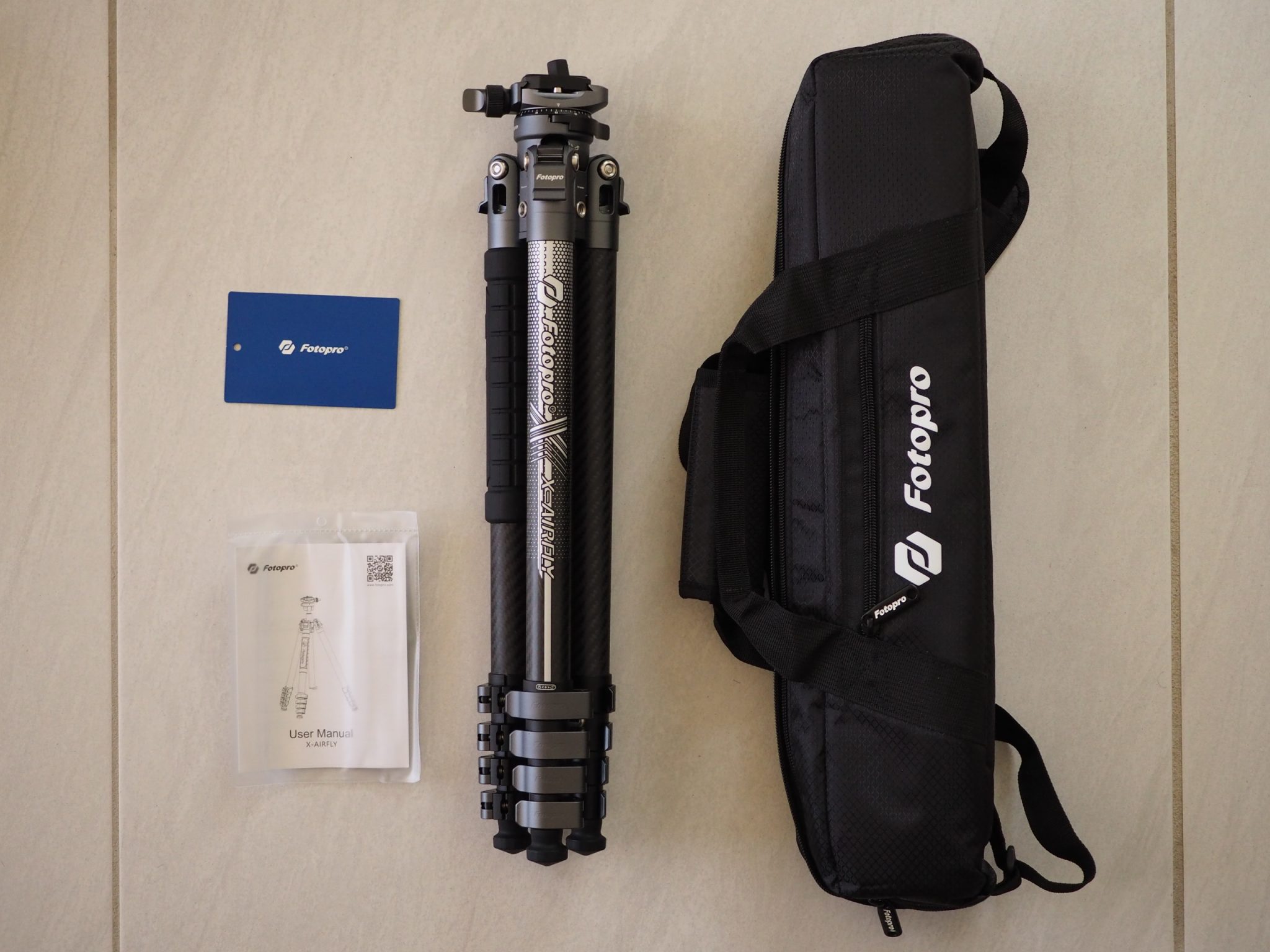 Fotopro 60Inch Carbon Fibre Travel Camera Tripod With 360 Ball Head Extendable Stable 2.07lbs Ultra Lightweight Professional Compact Tripod For DSLR - View #4